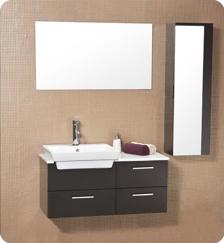 Fresca Caro Solid Wood Side Cabinet