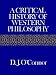 A Critical History of Western Philosophy