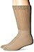Dr. Scholl's Men's 2 Pack Non-Binding Diabetes and Circulatory Odor Resistant Crew Socks, Khaki, Shoe Size: 7-12