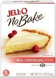IMAGE OF Jell-O No-Bake Real Cheesecake Dessert, 11.1-Ounce Boxes (Pack of 12)