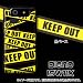 DIGNO ISW11K�Ή��@�g�уP�[�X�y1724KEEP OUT_���x�[�X�z