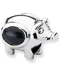 Reflections Beads Silver Piggy Animal Bead