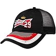 Chase Authentics Kevin Harvick Black Bubble Mesh Adjustable Trucker Hat