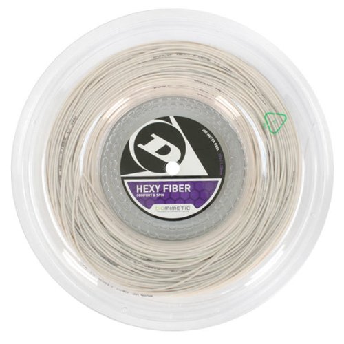 DUNLOP Hexy Fiber Biomimetic 17G Tennis String Reel
