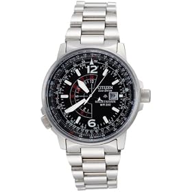 Buy Citizen Mens BJ7000-52E Eco-Drive Nighthawk Stainless Steel Watch
