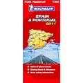 Spain & Portugal National Map 2011 2011 (Michelin National Maps)