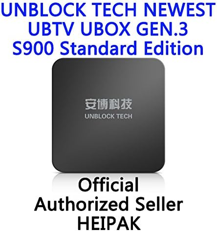 UNBLOCK Tech Newest gen.3 S900 standard editon limited editon Overseas Smart TV Box Chinese Channel UBOX Android 4.4 Interne IPTV Box, 4 Core CPU 8GB 4K Streaming Media Player 安博三代盒子限量版