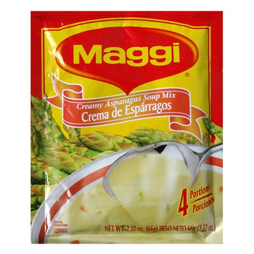 Maggi Cream Of Asparagus Soup Mix, 2.32-Ounce Packets (Pack of 48) by Cream of Asparagus Soups