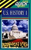 Buy : U.S. History I (Cliffs Quick Review)