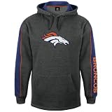 Denver Broncos Intimidating Hoodie, X-Large