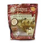 AKC All Natural Biscuits, Cheese and Bacon, Medium Dog, 18-ounces