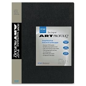 Itoya Art Profolio Original Presentation Book - 48 Capacity - 12 x 9