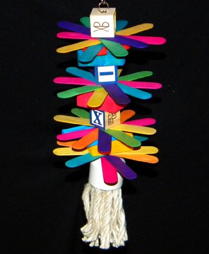 4 Tier Layer Cake Parrot Toy for Amazon Parrots 