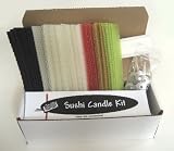 100% Beeswax Candles - Make Your Own Sushi Candle Kit