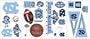 RoomMates RMK1067SCS University of North Carolina Peel & Stick Wall Decals