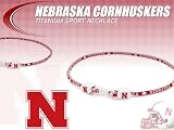 Nebraska Cornhuskers Titanium Core Sport Necklace Super Sale! Size 21 Inch