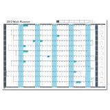 from Sasco Sasco 2012 Wall Planner Unmounted Grid with Highlighted Weekends W915xH610mm Ref 2400515 Model 304541