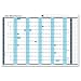 Sasco 2012 Wall Planner Unmounted Grid with Highlighted Weekends W915xH610mm Ref 2400515