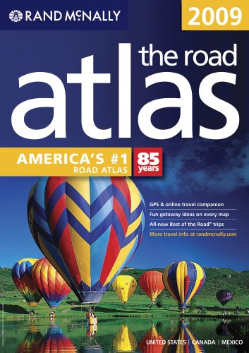City Travel Guides Discounted  Books : Rand McNally 2009 Road Atlas: United States / Canada / Mexico (Rand Mcnally Road Atlas: United States, Canada, Mexico)