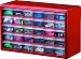Stack-On DSR-30 30 Drawer Storage Parts Storage Organizer Cabinet, Red Stack-On DSR-30 30 Drawer Storage Parts Storage Organizer Cabinet, Red