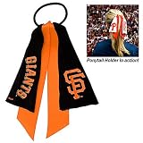 SAN FRANCISCO GIANTS PONYTAIL HOLDER HAIR TIE RIBBON