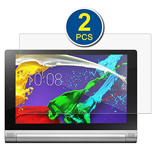 BIRUGEAR Lenovo Yoga Tablet 2 10 inch Tablet Screen Protector, ( 2-Pack ) Premium HD Crystal Clear LCD Screen Protector for Lenovo Yoga Tablet 2 (10'' ) w/ Android Version(1050, 59426285) / Windows Version (1051, 59428426) Tablet