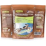MoJo's Glucosamine For Dogs, Dog Treats Made in USA Only With Chondroitin Sulfate And MSM for Maximum Mobility - Pain Relief & Joint Health - Bacon Flavor, 100% Money Back Guarantee - by MoJo PetsLife