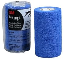 3M Vetrap Bandaging Tape, 5 yds Length x 4