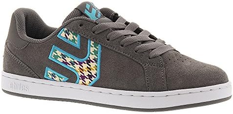 Etnies Fader LS Women's Skate 11 B(M) US Dark Grey-Nubuck