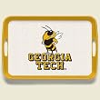 Serving Tray ~ Georgia Tech Univ ~ 18 inches x 12 inches ~ melamine plastic ~...