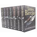 James Barclay 7 Books Collection Set �55.93 (Dawnthief , Noonshade , Shadowheart, Demonstorm, Ravensoul ,Elfsorrow , Nightchild ,)