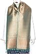 Paisley Scarves Premium Silk India Clothes 22 x 72 inches (srfp252)
