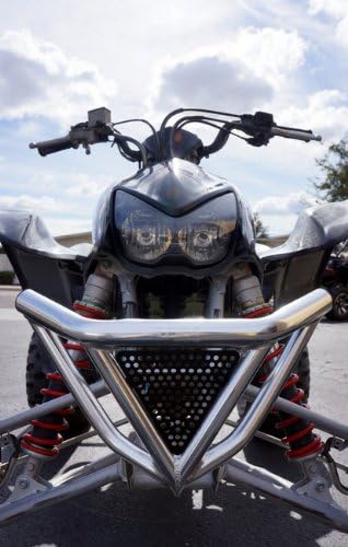 Honda TRX 450R silver Front Bumper 'Intimidator'