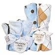Blooming Bouquet Gift Sets - PREP SCHOOL BLUE- Bib & Burp Set Blooming Bouquet Gift Sets - PREP SCHOOL BLUE- Bib & Burp Set