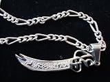 Zolfikur Imam Ali Sword Zolfikar Necklace Islamic Koranic Historical Zolfikkar Or Zolfaghar Islam Muslim Art Koran Quran Gold Plated Zolfikar