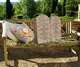 10 ten Commandments statue home garden sculpture New