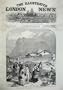1872 Scene Landslip Savoy Mounth Mont Cenis Tunnel