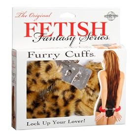 Fetish Fantasy Furry Cuffs, Cheetah