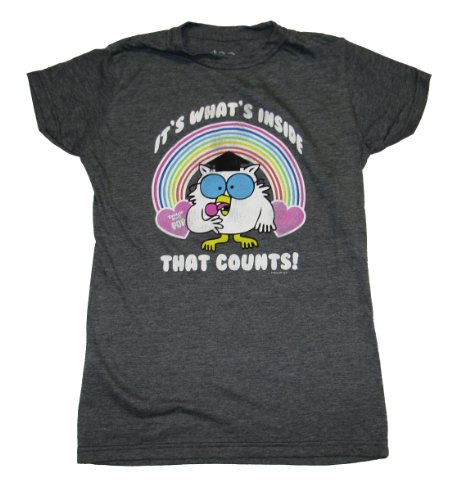Tootsie Roll Pop It's What's Inside That Counts Juniors Tee