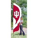 Indiana Hoosiers NCAA Applique & Embroidered Tall Team Flag (102x30)