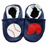 Augusta Baby Baseball Soft Sole Leather Baby Shoe (18-24 mo)