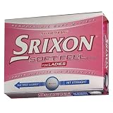 51ciTFZVcQL. SL160  Srixon Soft Feel Lady 2 Piece Construction Golf Ball   Dozen