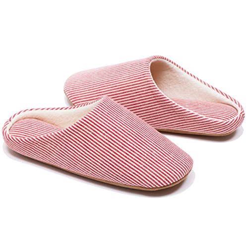 Relaxed Foot Slippers | Organic Cotton & Memory Foam | 1 Pair with Storage Bag