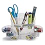 Officemate Double Supply Organizer, Clear (22824)