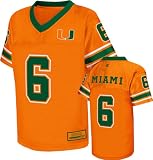 Miami Hurricanes Kids 4-7 Green Stadium Football Jersey