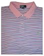 Men's Polo by Ralph Lauren Polo Shirt Big and Tall Pink Striped