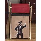 Baby and Kids Clothes Laundry Hamper for Treasure Cove Pirate Bedding by JoJo Designs