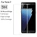 Galaxy Note 7 Screen Protector, BASSTOP [Curved Full Coverage Premium Tempered Screen Glass] [Ultra Thin 0.2mm Thickness] Screen Protector for Samsung Galaxy Note 7 Phone(2016) (Clear)