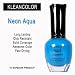 Kleancolor - Nail Polish - Neon Aqua