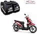 Auto Pearl - Pro Biker SIDE HANGING Water Proof Bike Twin Saddle KTM Type Bags Black For - Harga Honda Beat FI RS.4499.00
